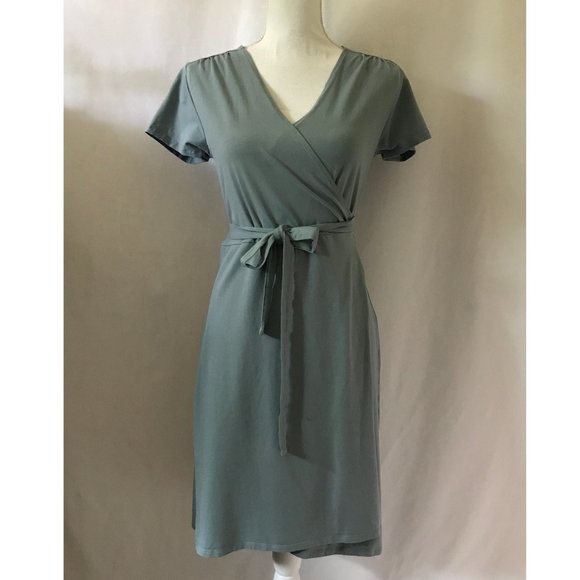 organic wrap dress